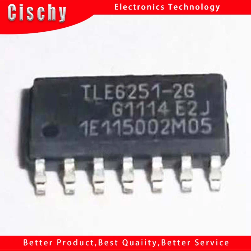 

10PCS/LOT TLE6251-2G TLE6251 SOP-14 IC