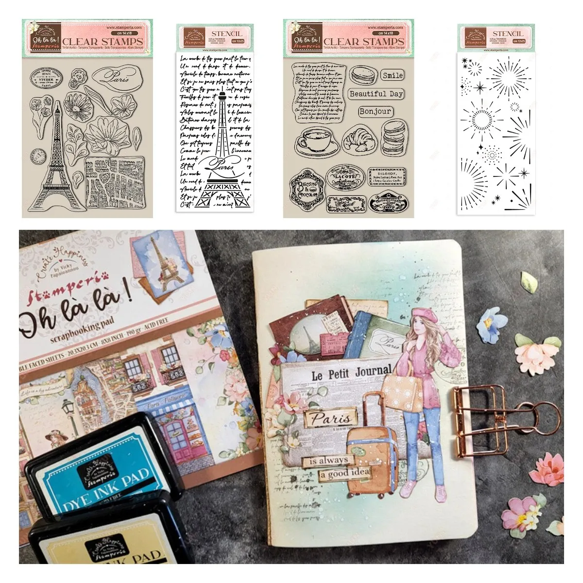 

Titan Silicone Stamp Reusable Handmade Embossed Diary Scrapbook DIY Paper Card Album Greeting Card Decoration