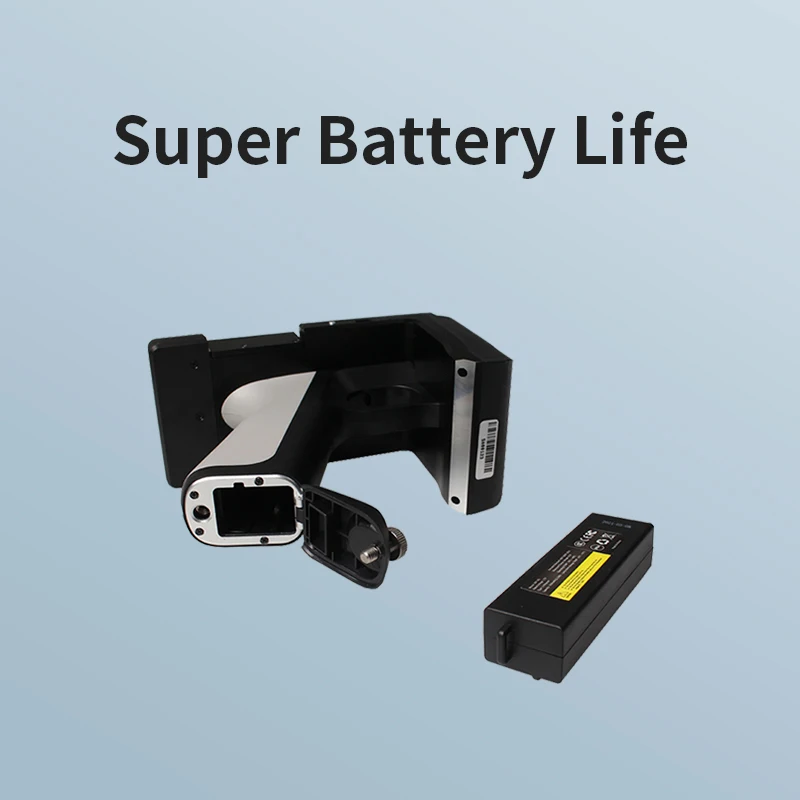 قارئ UHF RFID المحمول Android Bluetooth TAG Reader الماسح الضوئي المحمول طويل المدى مع قارئ Impinj E710