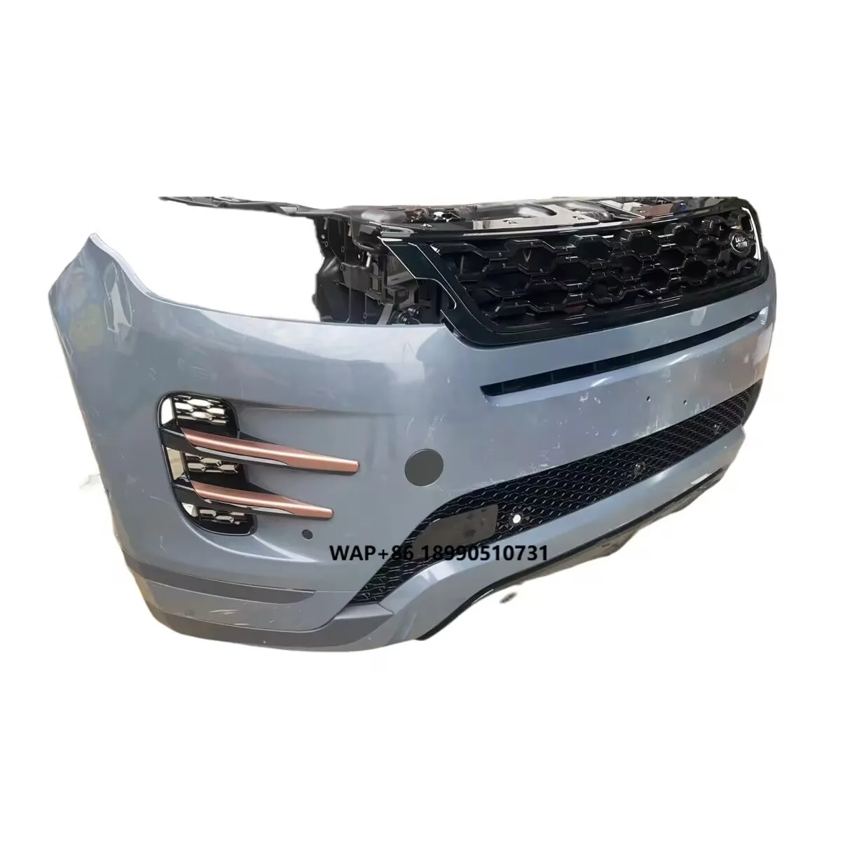 

For 2019-Land Rover Evoque Original Nose Cut Bumper Grille Radiator Headlight Assembly