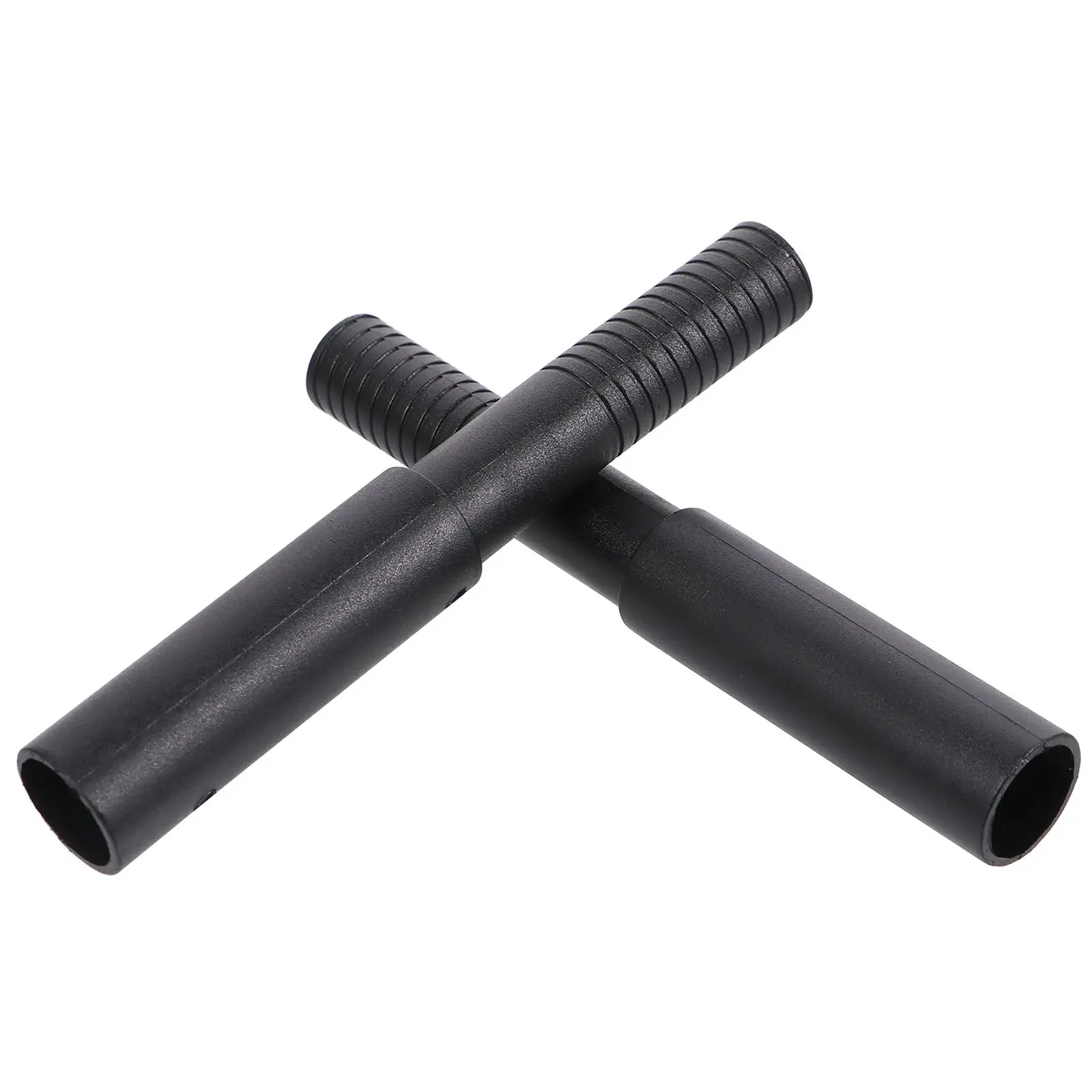 2 Pcs Golf Club Extension Stick Extensions Putter Extender Elasticity Rod Black Inserts for Work