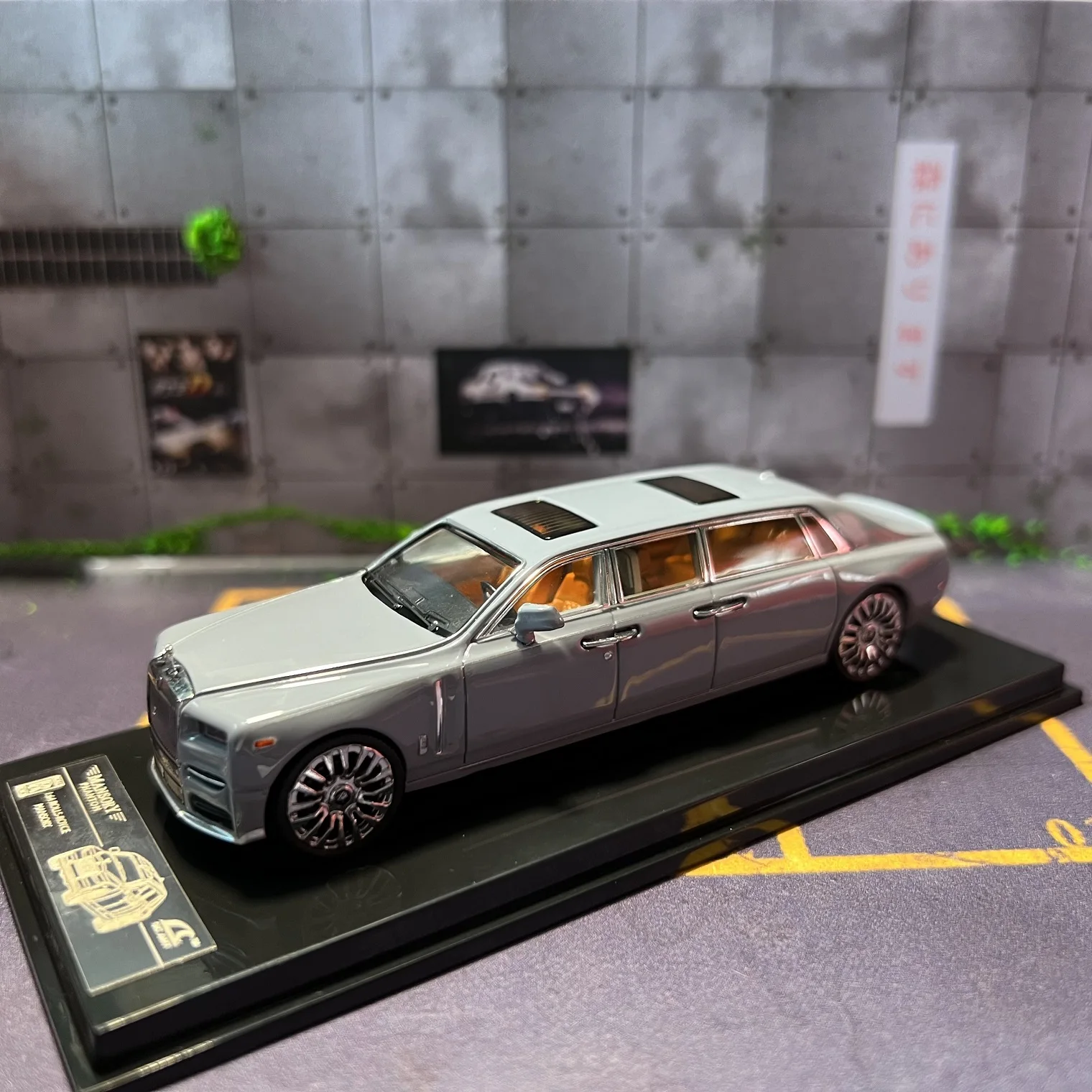 Smallcarart Rolls Royce Phantom Generation, modelo de coche fundido a presión, The Phantom, 1/64