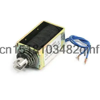10mm 55N Open Frame Pull Type Solenoid Electromagnet DC 24V 2.5A