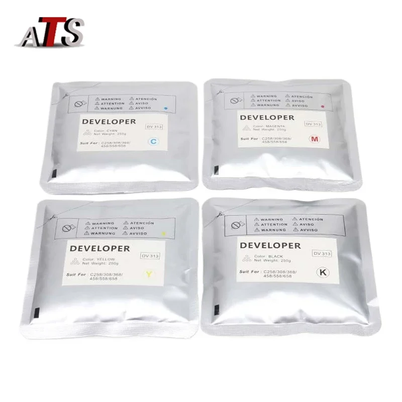 1PCS DV313 Developer For Konica Minolta C308 C258 C368 C458 C558 C658 Developer Powder DV-313