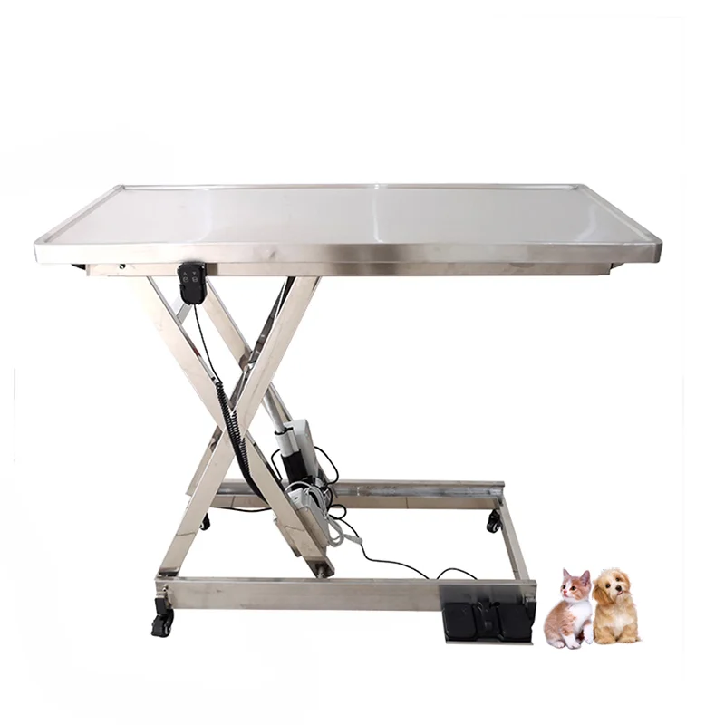 Manufacturer Veterinary Foldable Exam Table Electric Lift Examination Table for veterinary