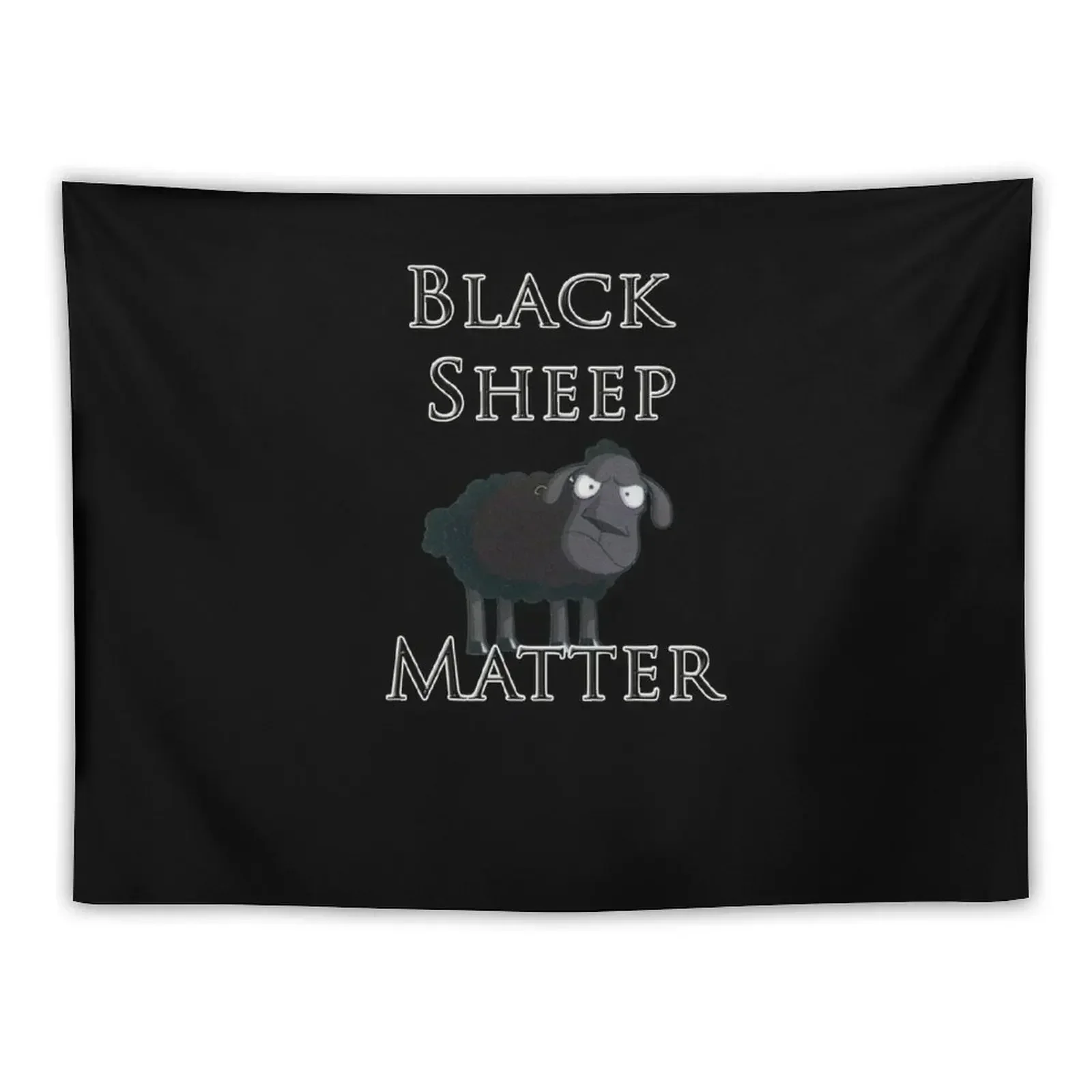 Black Sheep Matter Tapestry Bedroom Decor Wall Carpet Tapestry