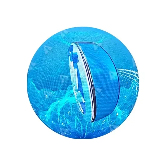 LEDTransparent Displays, Naked-eye 3D Screens, And Smart Light PolesCircular Cylinder Curved Flexible Indoor Spherical Disp