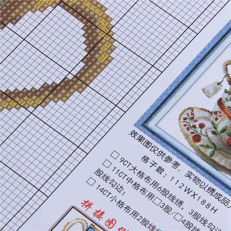 2X DIY Handmade Needlework Cro - Embroidery X Pattern review and price