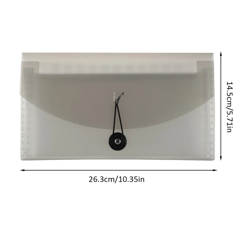 Receipt Organ Bag Folder Invoice Storage Bill Folder File Bag Multi-Layer Large-Capacity Classification Information Bag Document