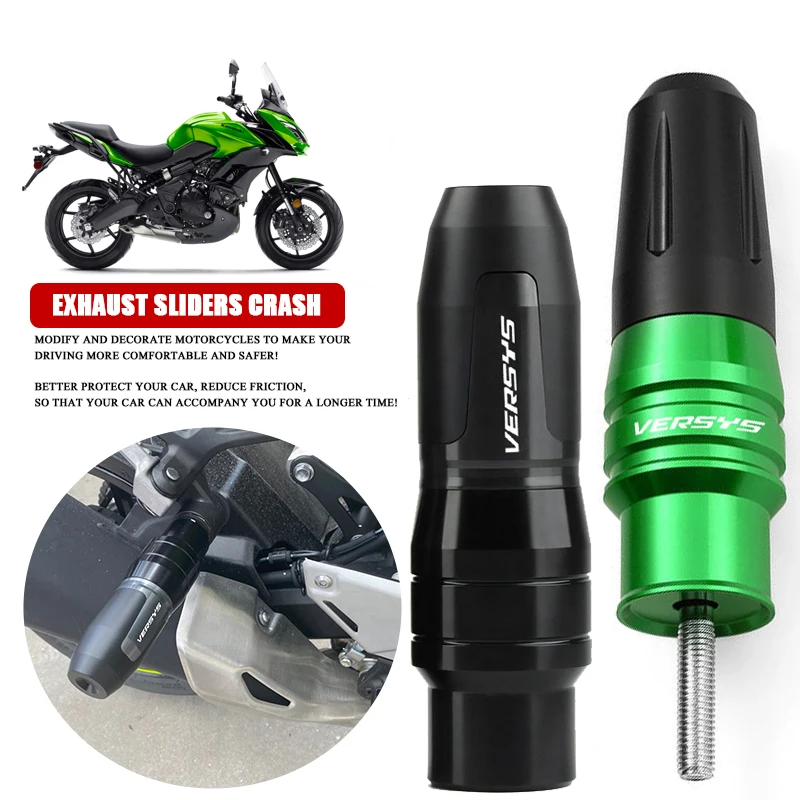 

Motorcycle Accessories For Versys650 Versys1000 Versys 650 1000 Versys X 300 400 Exhaust Sliders Crash Pads Protector