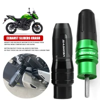 Accesorios de motocicleta para Versys650 Versys1000 Versys 650 1000 Versys X 300 400 deslizadores de escape Protector de almohadillas de choque