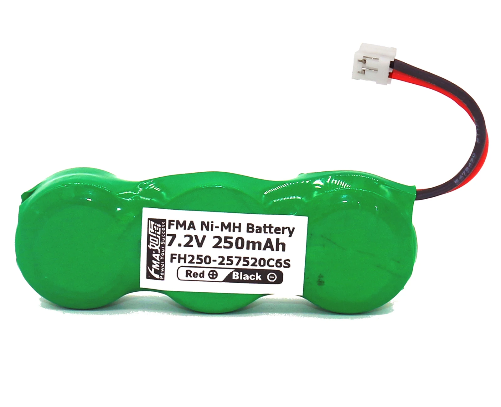 Vehicle Truck GT Car Alarm Rechargeable Battery Ni-MH 7.2V 250mAh Buttom Coin cell pack