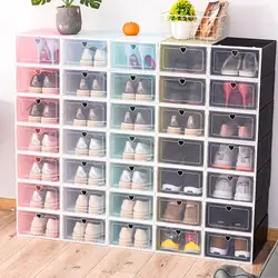 Thickened Shoe Box Drawer Flip Top Shoe Case Dustproof Moisture-proof Shoe Storage Organizer For Storing Shoes Home Supplies