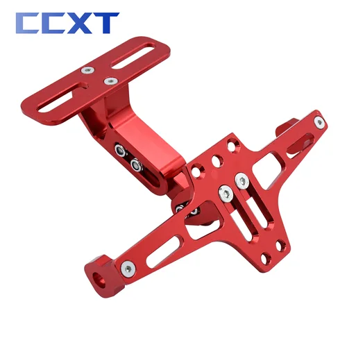 Imagen 2 del producto Para KTM Duke 125 200 390 690 790 990 1090 1190 1290 soporte de matrícula ordenado trasero ajustable para motocicleta soporte Universal