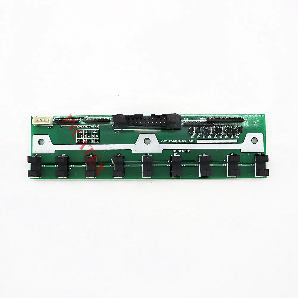 SWF Sunstar Embroidery Machine Spare Parts High Copy Wheel Sensor Board Card 9 Needles 9 Colors WHEEL REV02 (HS-9C) BD-000616,02