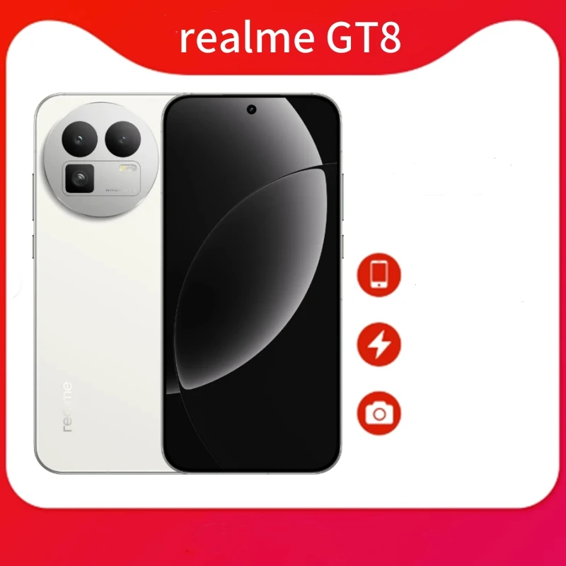 Realme GT8 5G スマートフォン Snapdragon8 Elite 6.79インチ AMOLED