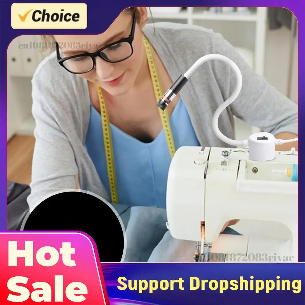 

Красный магнитный светильник для позиционирования, магнитное крепление, светильник для квилтинга, точное позиционирование без помощи рук для точного шитья