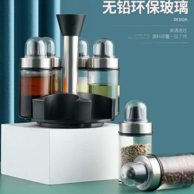 Seasoning box, household combination packaging, seasoning bottle, small packaging, kitchen soy sauce, vinegar seasoning