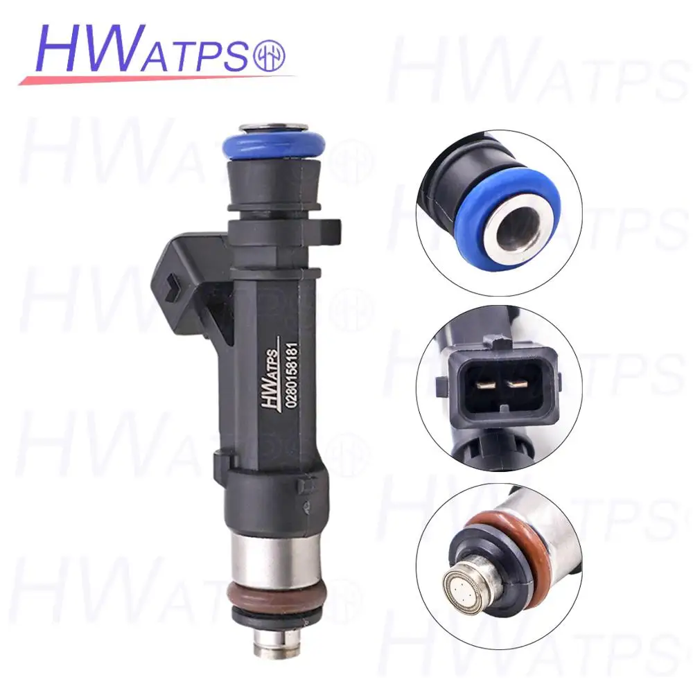 4 قطعة 0280158181 العلامة التجارية الجديدة حاقن الوقود فوهة ل فوكسهول كورسا آدم أسترا ميريفا أوبل أجيلا أسترا كومبو كورسا 5817425