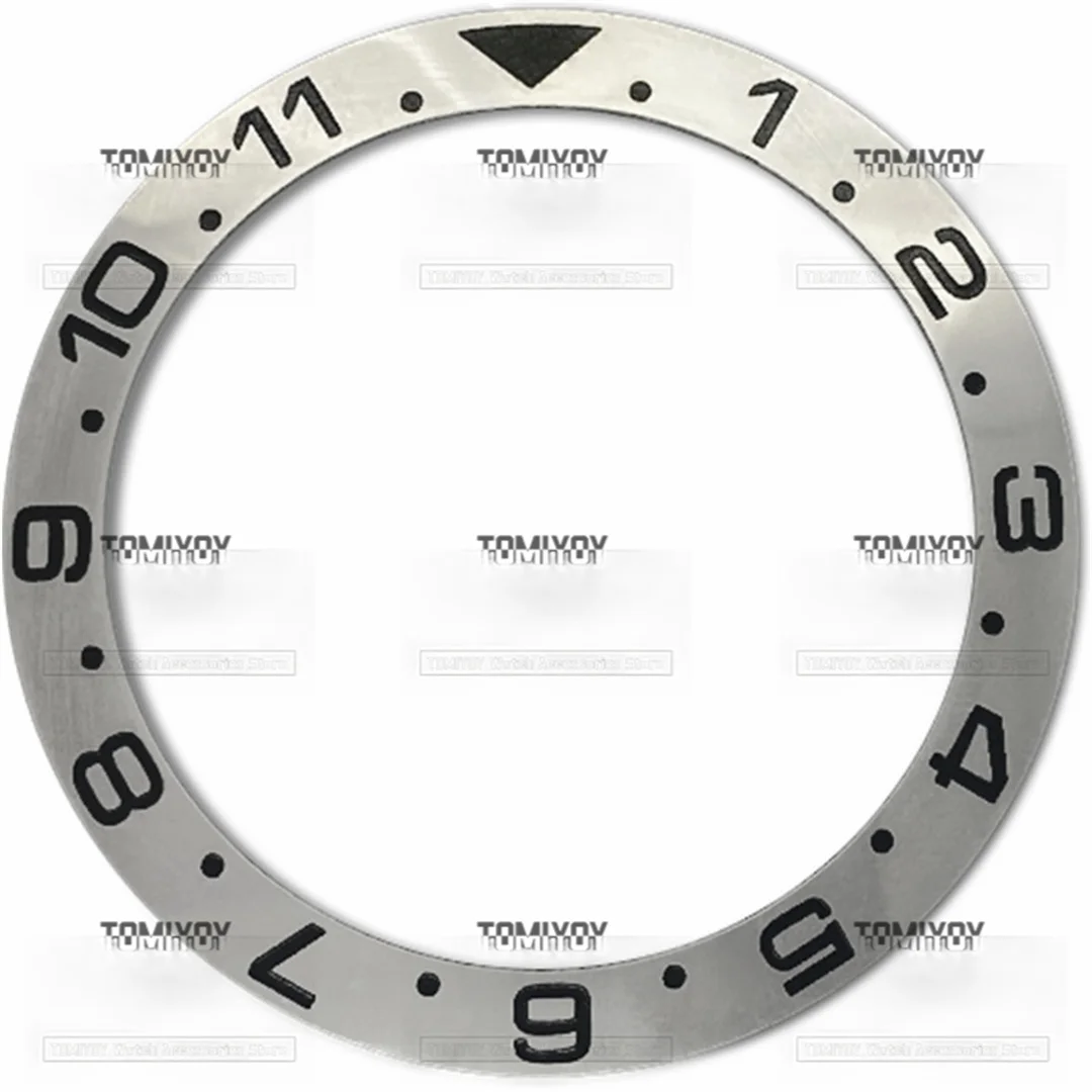 ตัวเรือนเซรามิกชุบด้วยไฟฟ้า38มม. 12ชั่วโมงเหมาะสำหรับนาฬิกาเคลื่อนไหวอัตโนมัติ SKX007