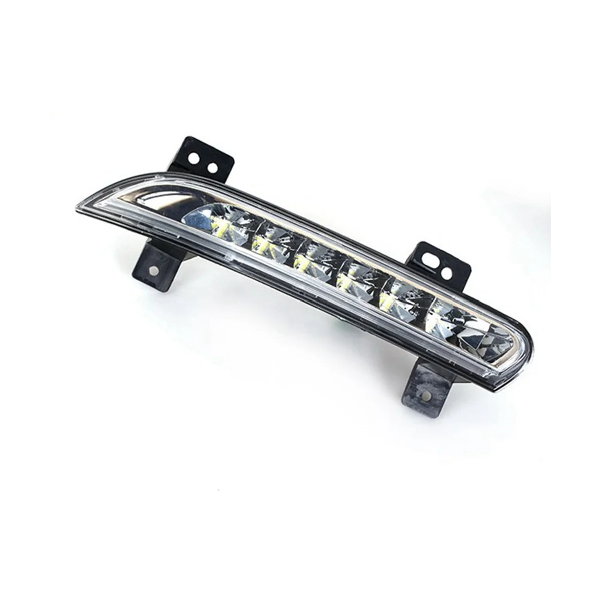 LED luz antiniebla delantera izquierda para coche Renault Fluence 2014 +, lámpara de conducción automática, luz de circulación diurna, lámpara de parachoques