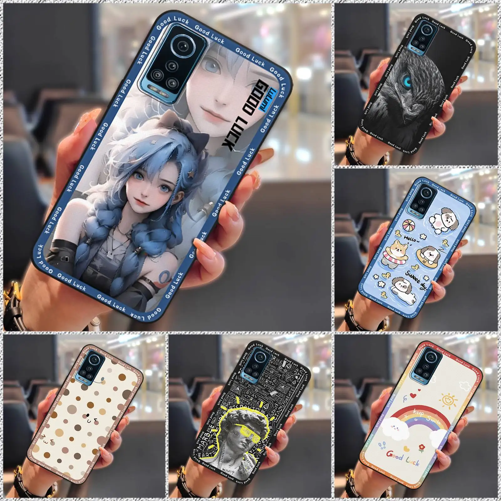 Противоударная Милая задняя крышка из ТПУ для BLU G91 Max с защитой от ударов и пыли