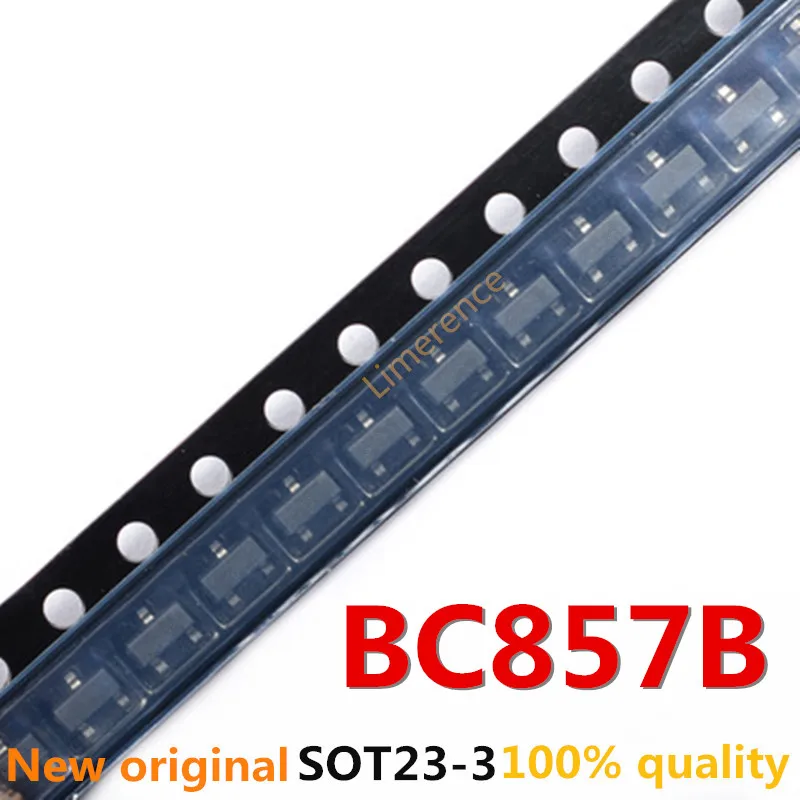 100PCS BC857A BC857… - image