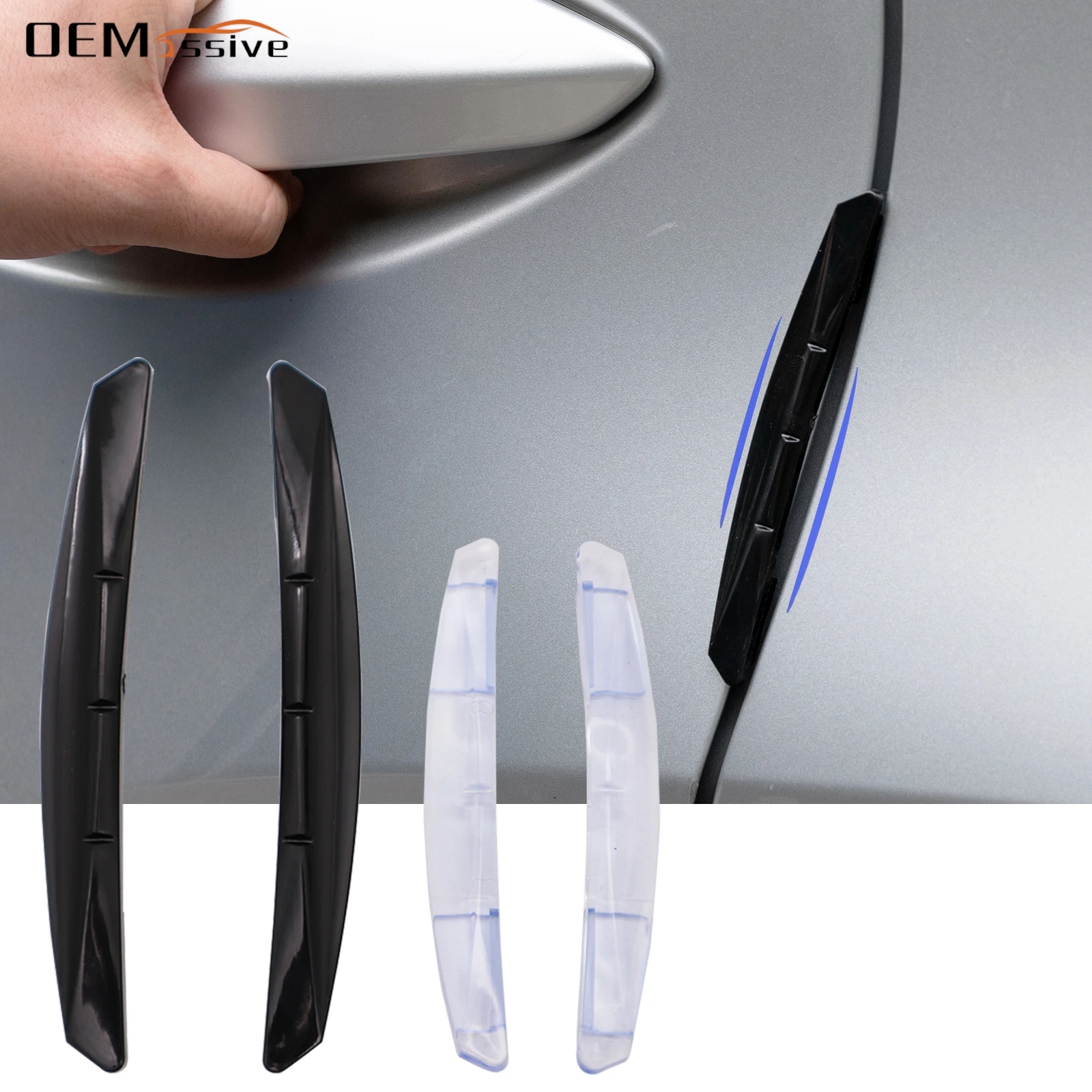 واقي خدوش لباب السيارة شامل ، واقي شريط التصادم ، زينة الحجب ، إكسسوارات الحامي ، 4 سيارة