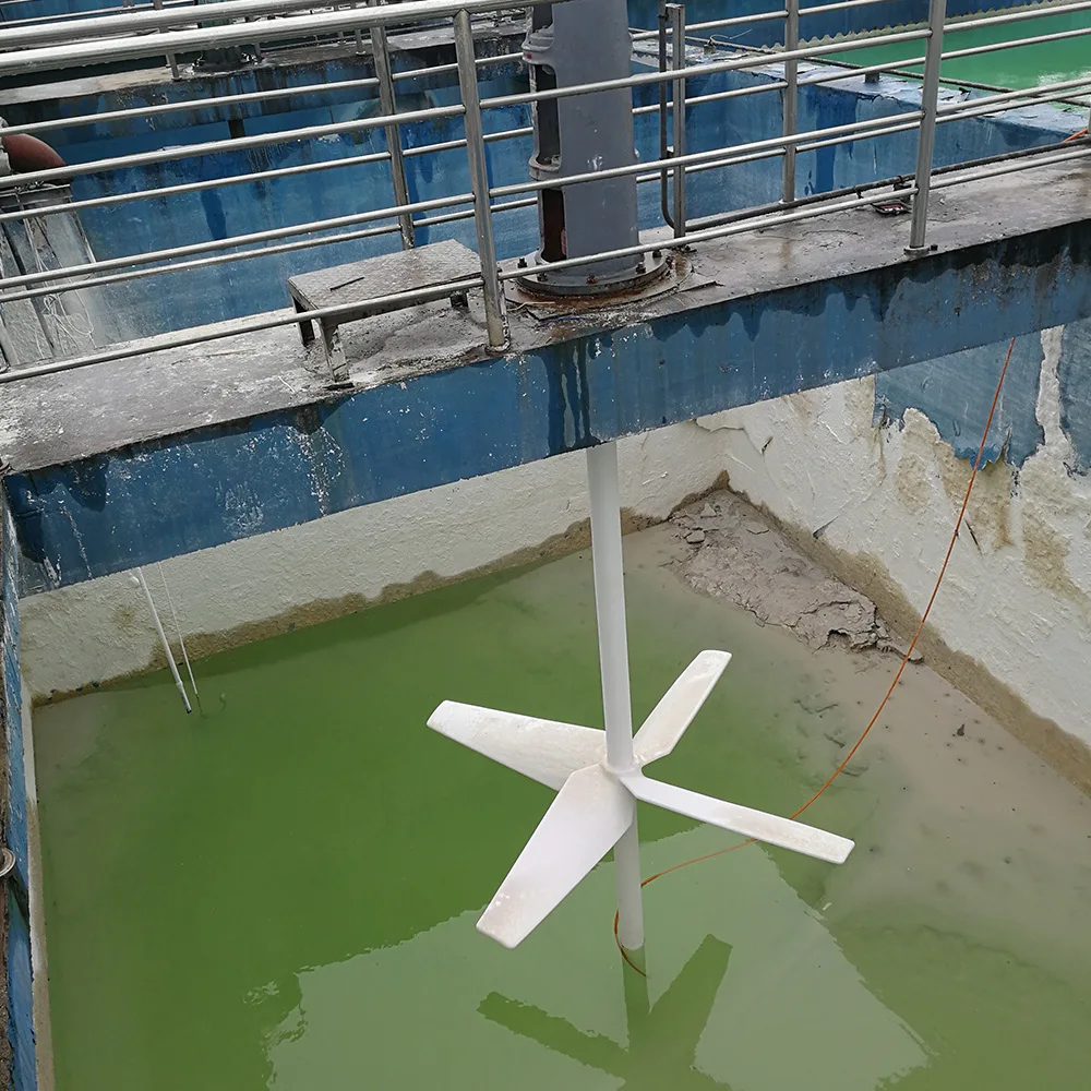 Wastewater Treatment Mixing Device Liquid Dosing Mixer Vertical Cycloidal Pinwheel Reducer Industrial Mixing Motor