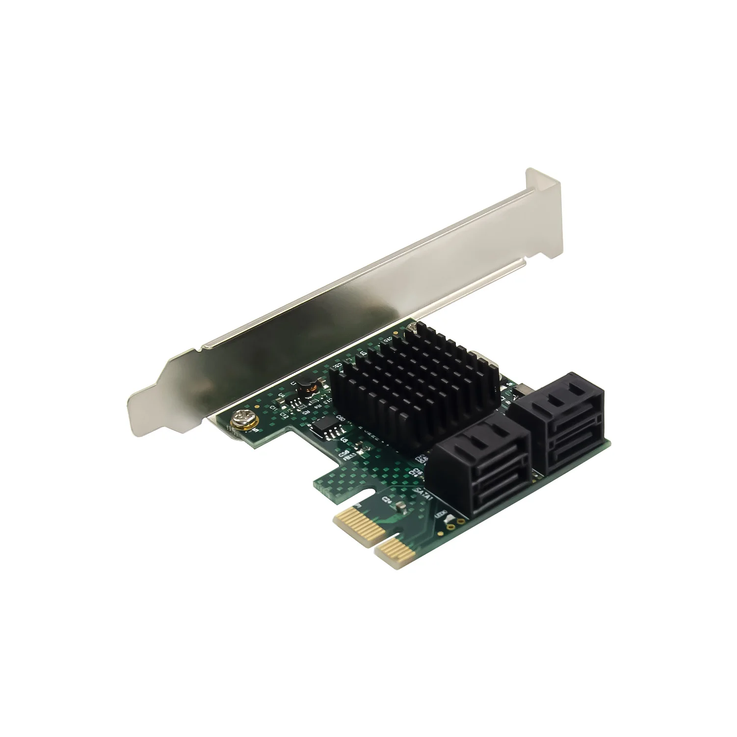 Sunweit ST540 Hotsale PCI-E محول PCIe إلى 4SATA PCI Express إلى بطاقة توسيع SATA3.0 4 منافذ SATA III لـ SSD HDD