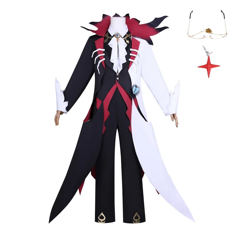 

Eggy Party Cosplay Costumes Bloody Teacher Levin‌‌ Escape From The Night of Horror Game Character Cosplay Halloween Clothing