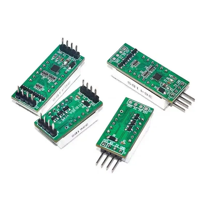 1 Piece 3/4 Bit 0.36-inch Digital Tube Display Module, Programmable Serial Port Digital Tube Communication, TTL to USB Module