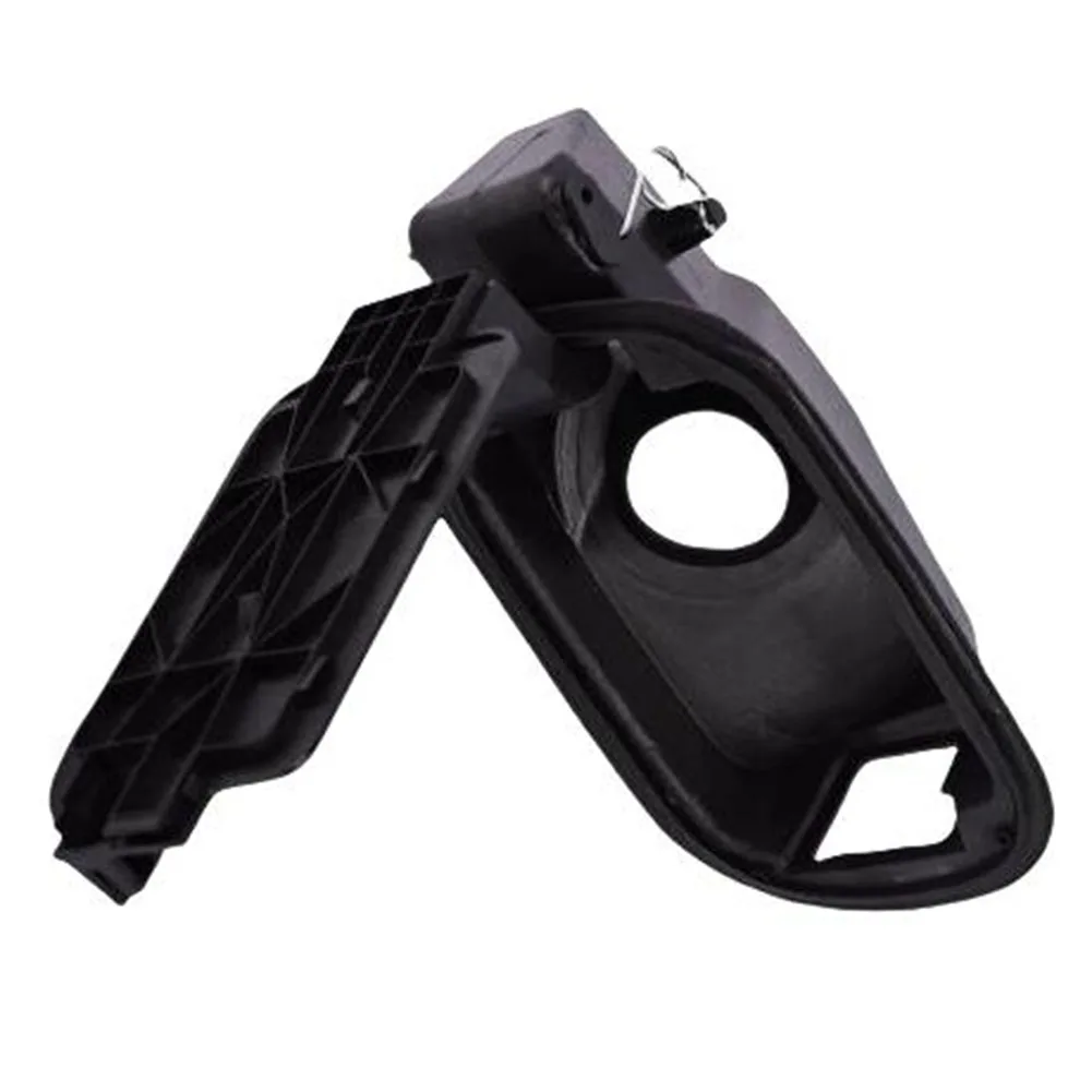 استبدال غطاء مبيت حشو باب الوقود لسيارة جيب لجراند لشيروكي موديل سنوات 2014 إلى 2022 بلاستيك أسود #4