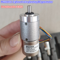 9V~30V 2-phase 4-wire 20mm stepping motor PG22L precison 1:45.2 planetary DC gear motor~