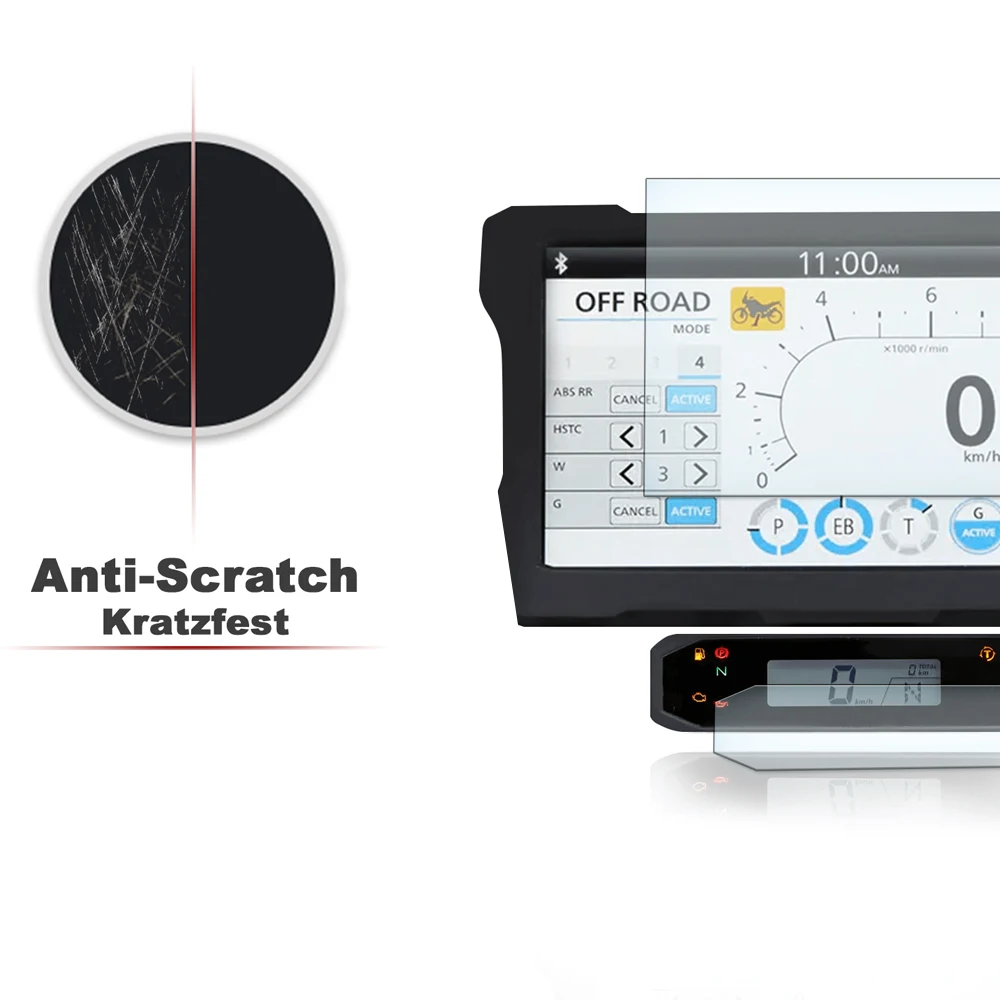 Film de protection anti-rayures pour tableau de bord de moto HONDA NT1100 NT 2021, écran LCD à membrane, en verre trempé, 2022 1100