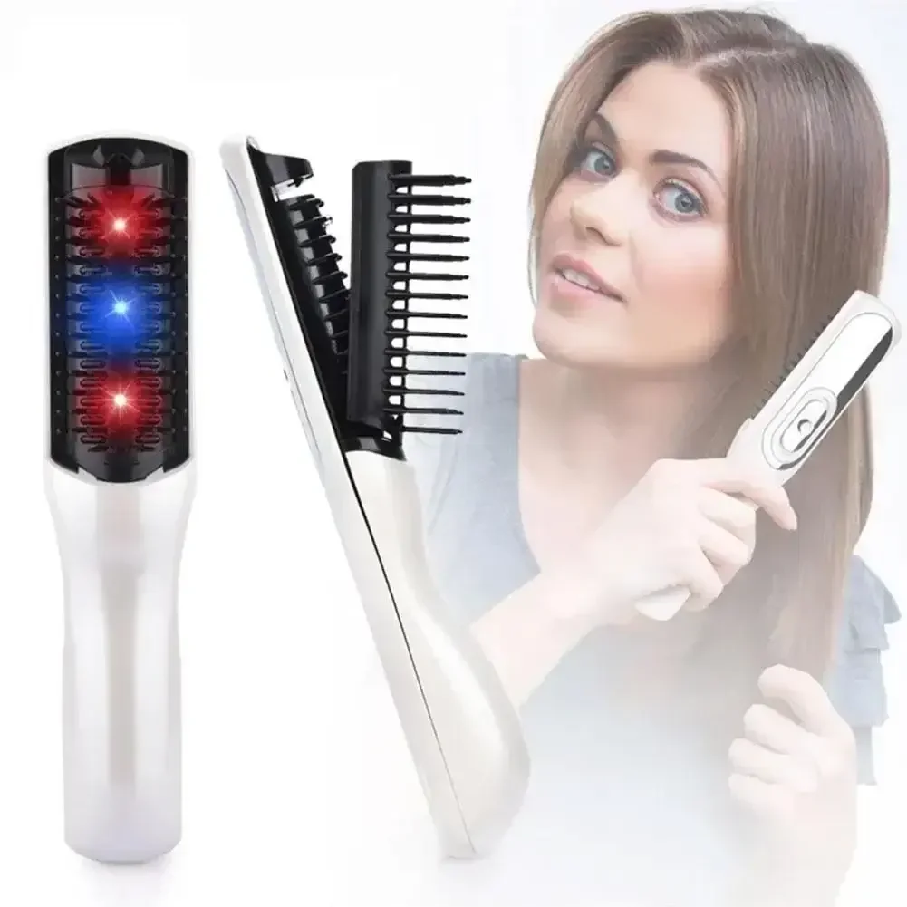 

Laser Hair Growth Comb Progressive hair therapy Hairbrush Scalp Massager Infrared Health Hair Regrowth Laser Anti-loss Treatment