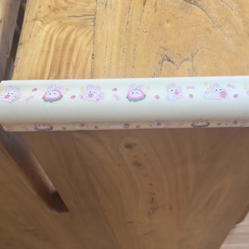 Tira anti-colisão macia do bebê dos desenhos animados traceless nbr borda canto fita dupla face urso anti-colisão proteção canto crianças