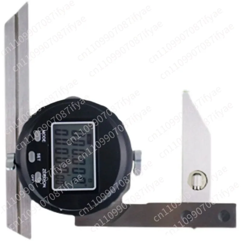 Stainless steel high-precision right-angle ruler digital display universal angle ruler 0-360 degree angle gauge angle meter
