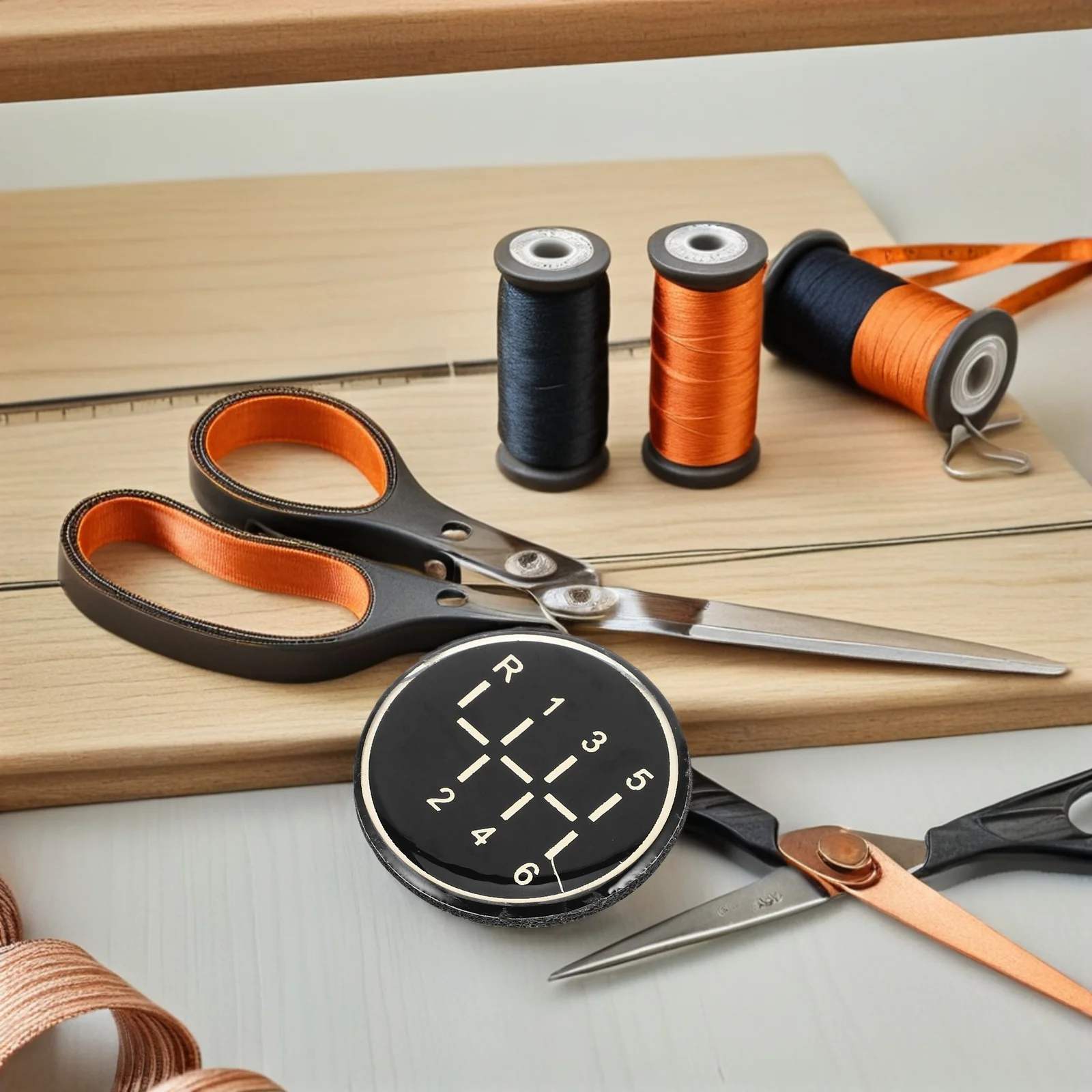 

Manual Transmission Gear Shift Sticker For 6-Speed Truck Knobs Universal Fit Interior Upgrade Anti-Fade Adhesive Shift Head