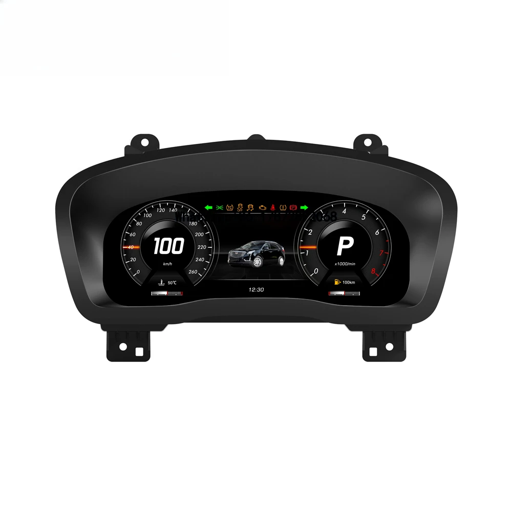 

Speedometer for 2017-2020 CarPlay Digital AI Cluster 12.3-inch Full LCD Screen car instrument panel