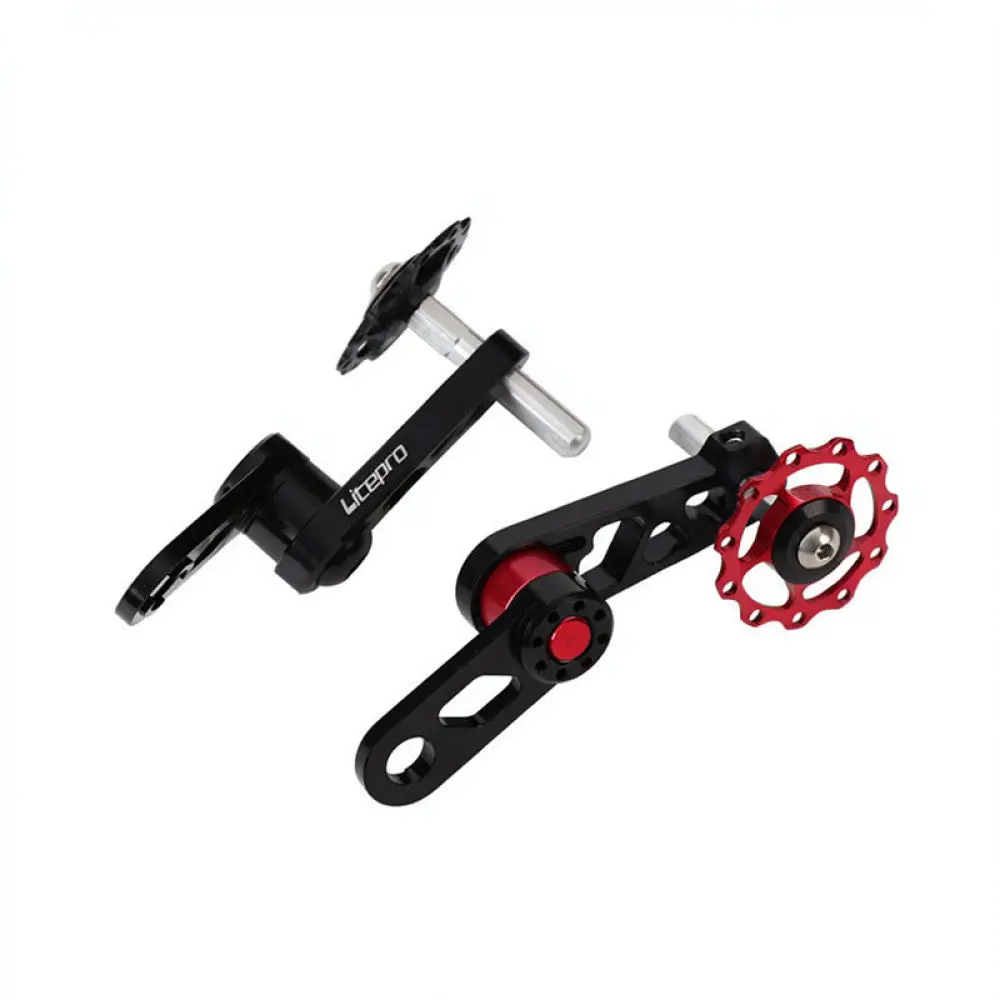 Chain Stabilizer Tensioner For BYA412 Folding Bike Aluminum Alloy Rear Derailleur Guide Gear Anti Drop Cycling Gear
