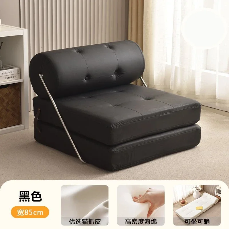 Nordic Single Lazy Sofa Thickened Bed Folding Dual-purpose Double Sofa Living Room Furniture Couch Sofas Bed Cozy Lounge Chair