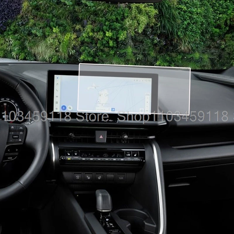 Ochraniacz ekranu TPU do Toyota C-HR 2024 2025 12,3 cala, przezroczysta osłona konsoli środkowej samochodu, akcesoria odporne na zarysowania. — zdjęcie 5