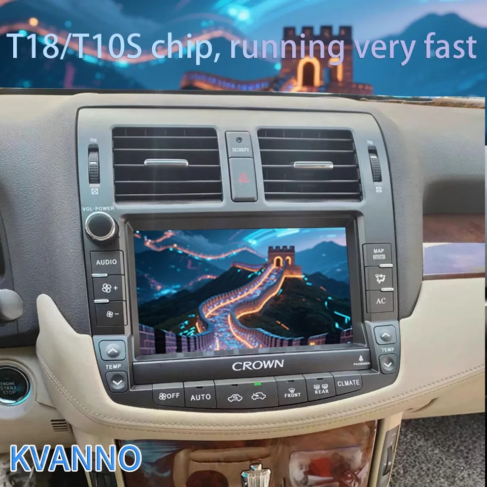 トヨタ クラウン マジェスタ 2010-2013年式 Android15 CarPlay対応 9