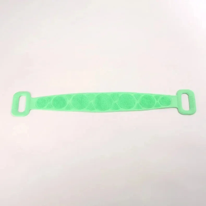 Körperschwamm, Silikonbürsten, Badetücher, Rückenbürste, Peeling-Massagegürtel, verlängerte Hautreinigungsbürsten – Detail 10