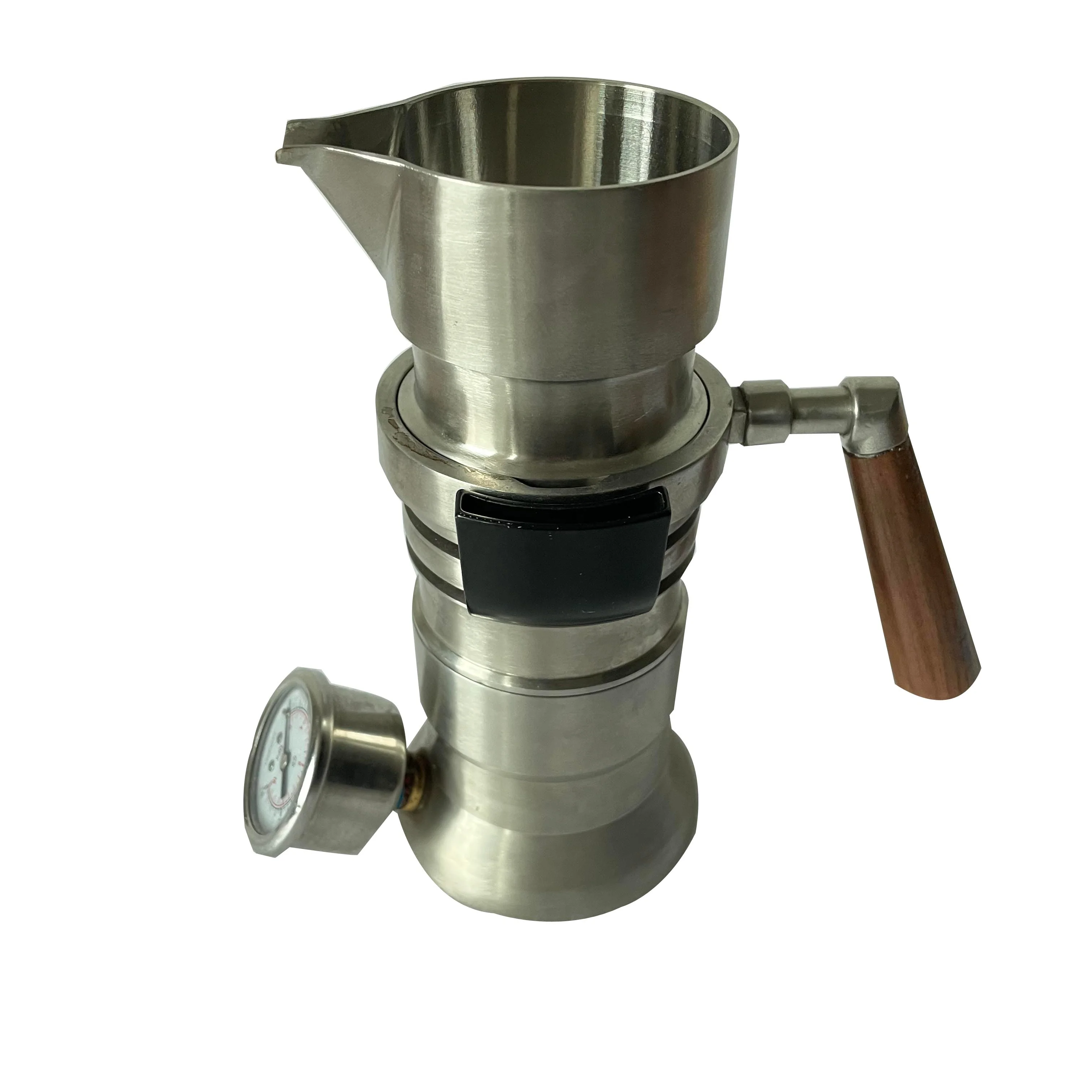 Factory Directly Sales Of Food Grade 316 Stainless Steel High Pressure Coffee Cooker Steam Jetting Coffee Machine
