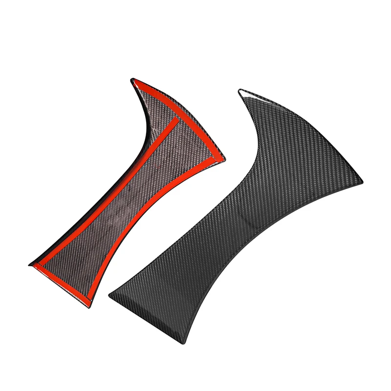 Dry Carbon Front Bumper Fender Side Air Vent Trims For Toyota GR86 For Subaru BRZ 2022up