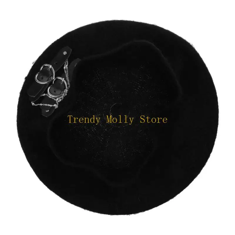 n5kb-fashion-girl-heart-buckle-jk-hat-sweet-cool-punk-hat-girl-female