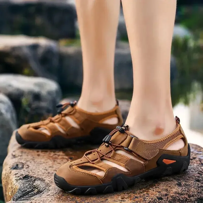 

Hiking Man Sandals Closed Toe Trekking Outdoor Eva on Offer 39 Original Japanese Breathable in Welcome Deal Buy Shoes for Men