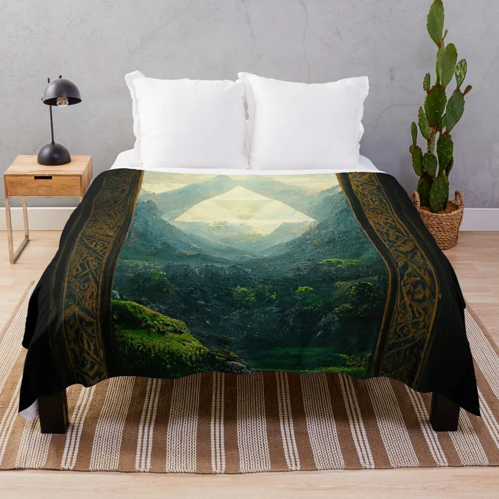 

It's dangerous to go alone Throw Blanket Luxury Brand Blanket Loose Blanket